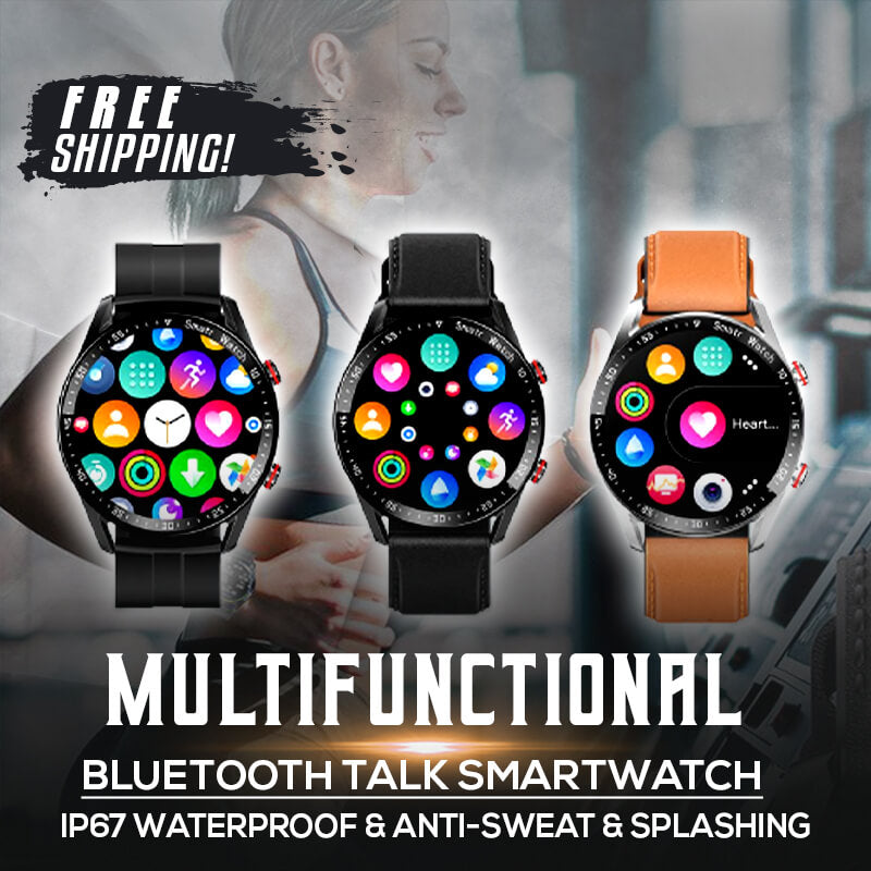 Multifunksjonell Smartwatch | Den ultimate smartklokken for aktive menn og kvinner!