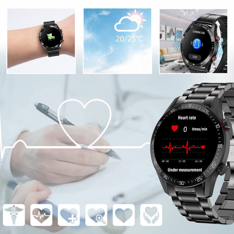 Multifunksjonell Smartwatch | Den ultimate smartklokken for aktive menn og kvinner!